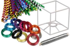  Mit Basteldraht Dekorationen erschaffen...