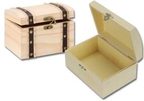 Holzbox mit Deckel