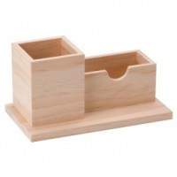  Stiftehalter | Stifteköcher aus Holz   Stifte...