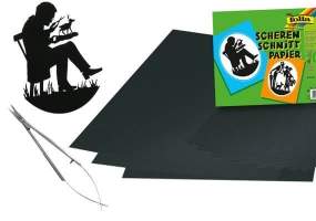  Zauberhafte Motive mit Scherenschnittpapier...