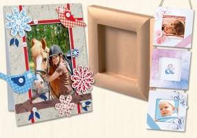 Bilderrahmen Pappe