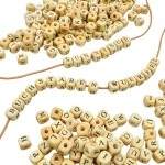 Holzperlen Buchstaben