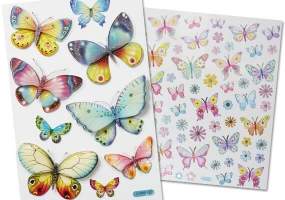  Schmetterling Sticker    Sticker mit...