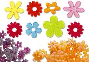  Streuteile Blumen   Atemberaubend schöne...