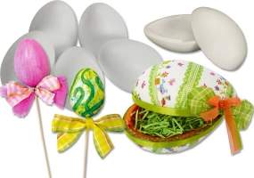  Styropor Eier - an Ostern ein Muss    Weil...