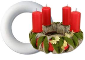  Styroporring | Ideal zum Basteln       Um...