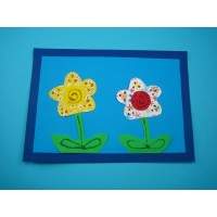 Blume basteln Kindergarten