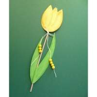 Blumenstecker basteln
