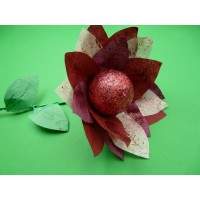 Mit Naturpapier Blumen basteln