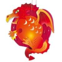 Laterne basteln Drache