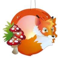 Laterne basteln Fuchs