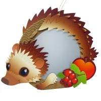 Laterne basteln Igel