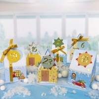 Adventskalender basteln Vorlagen