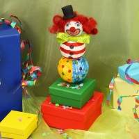 Clown basteln