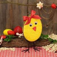 Osterbasteln mit Kindern - Osterküken