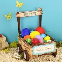 Osternest basteln mit Kindern