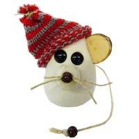 Weihnachtsmaus basteln