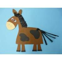 Basteln Pferd