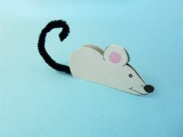 Maus basteln Papier