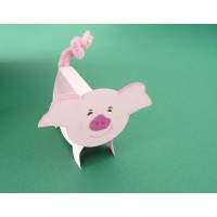 Schwein basteln