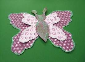 Schmetterling basteln