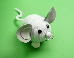 Maus basteln