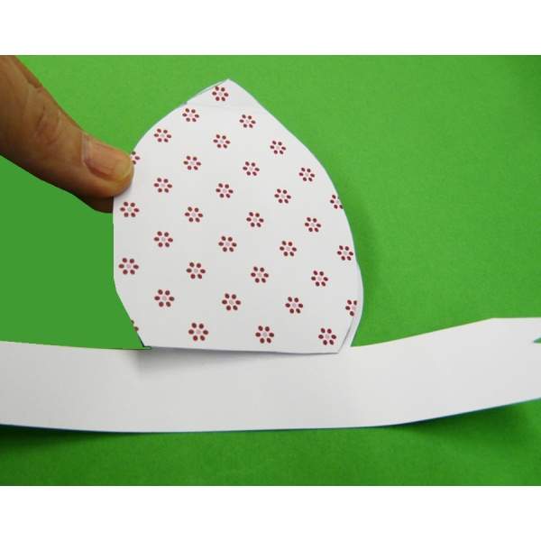  Ein Huhn aus Papier basteln 