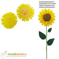Tonkarton bananengelb 50x70cm 10 Bögen 220 g/m²