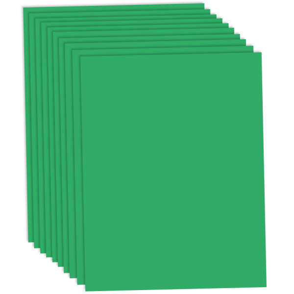 Tonkarton smaragdgrün, 50x70cm, 10 Bögen, 220 g/m²
