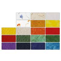 Naturpapier Sortiment 18 Blatt, 23x33 cm