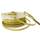 Lurexband gold glänzend, 6mm x 25m 1 Rolle Geschenksband Weihnachten