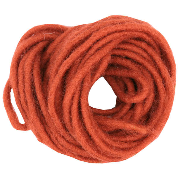 Filzkordel kupfer 5 m lang, Ø 5 mm