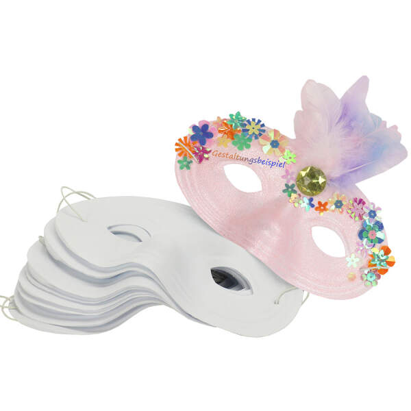 Kinderhalbmasken 12er Pack ca. 16 x 9 cm groß Kindermasken