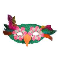 Kinderhalbmasken 12er Pack ca. 16 x 9 cm groß Kindermasken
