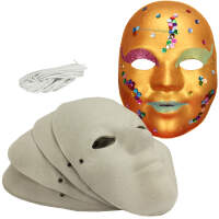Maske für Kinder / Jugendliche aus Pappe, 6...