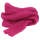 Filzwolle pink, Lunte, 2m Strang, 30 - 40 mm breit Schafwolle pink