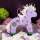 Pony aus Pappe grau, Set mit 6 Stück