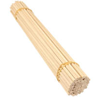 Holzstäbe 8mm 50cm lang rund 50 Stück, Holzstab...