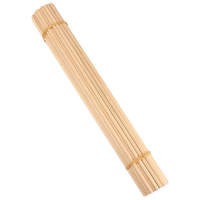 Holzstäbe 8mm 50cm lang rund 50 Stück, Holzstab Rundholzstäbe