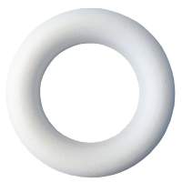 Styropor Halbring 25 cm, 1 Stück