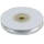 Satinband leicht creme, elfenbein, Rolle 6mm breit, 25m lang