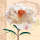 Papierservietten Blume creme 3-lagig, 33x33 cm, 20 Stück