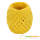 Papierkordel gelb  Papier Raffia 5 mm breit x 50 m lang