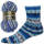 Sockenwolle 4fädig blau Jacquard 100g schadstoffgeprüfte Qualität