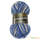 Sockenwolle 4fädig blau Jacquard 100g schadstoffgeprüfte Qualität