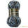 Sockenwolle 4fädig blau grau Jacquard 100g schadstoffgeprüfte Qualität