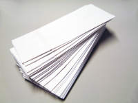 Papiertüten weiß, 50 Stück, 10 x 7 x 27,5...