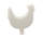Styroporform Huhn, 6 Stück, Konturenschnitt
