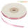 Satinband rosa, Rolle 6mm breit, 25m lang