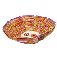 Bast multi rot-Töne, Multibast  RAFFIA, 50 m Spule